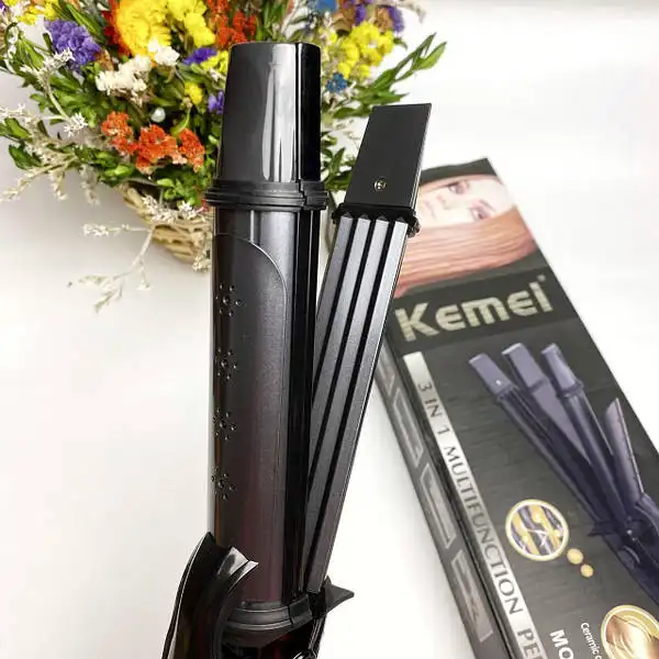 اتو و حالت دهنده ی مو کیمی مدل Km-988