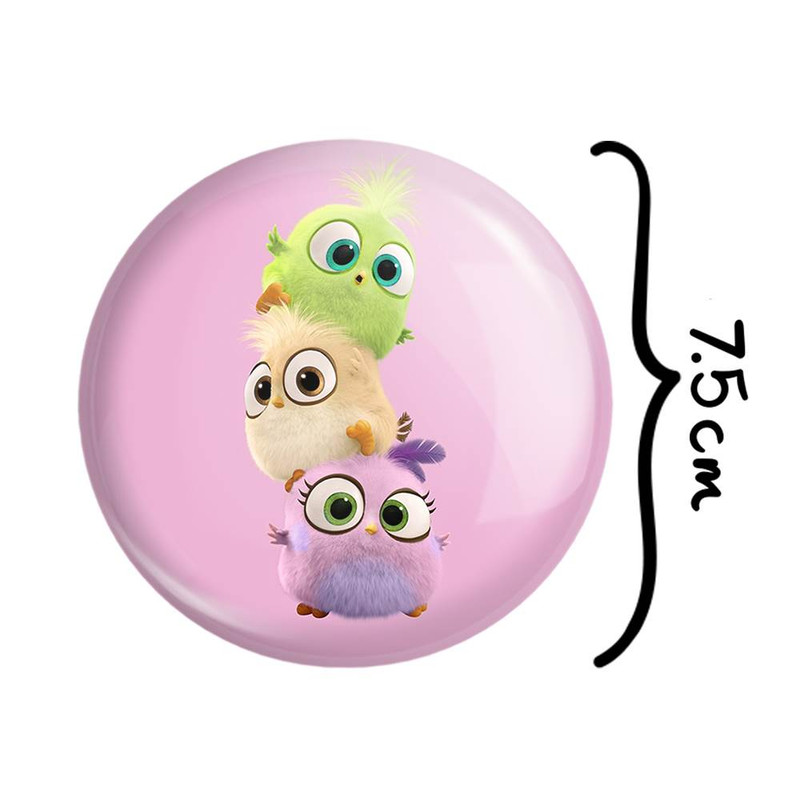 آینه جیبی خندالو مدل پرندگان خشمگین Angry Birds  کد 13857