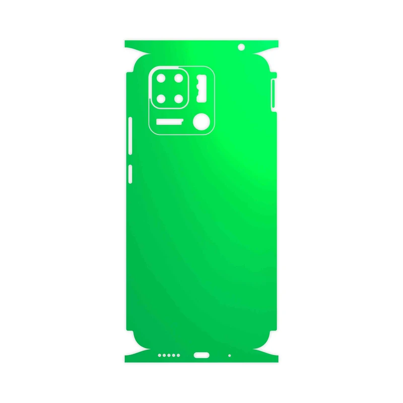 برچسب پوششی ماهوت مدل Matte-Green-FullSkin مناسب برای گوشی موبایل شیائومی Redmi 10 Power