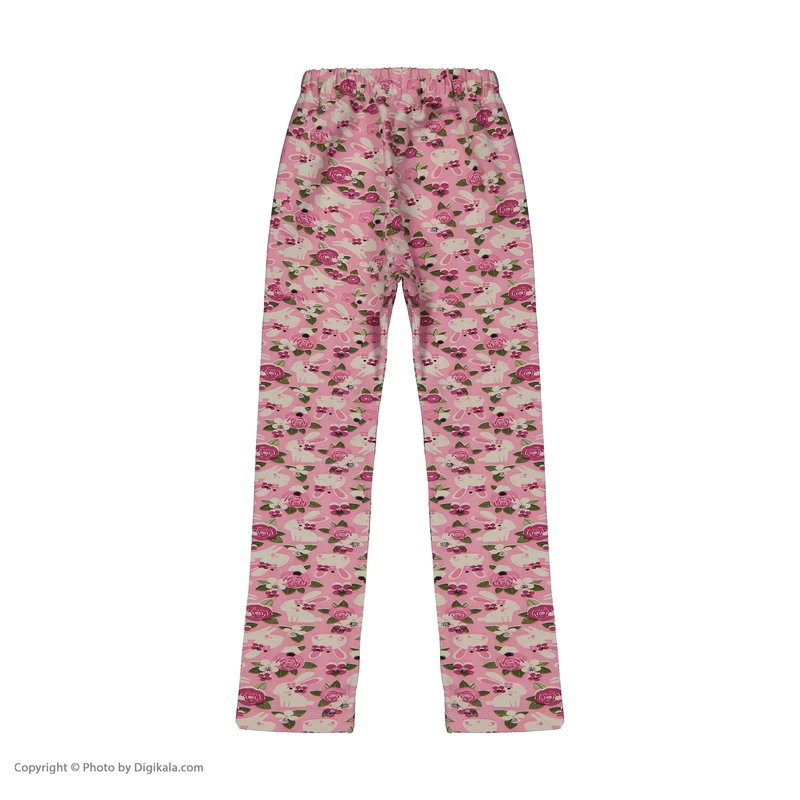 عکس شماره 5 : ست تی شرت و شلوار دخترانه مدل pnk bow