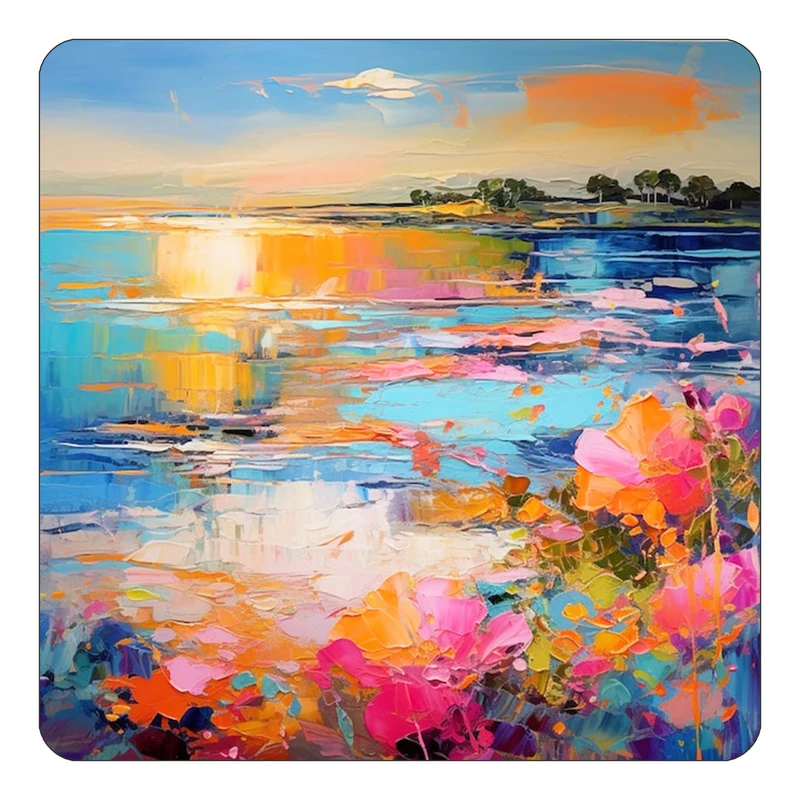 مگنت کاکتی طرح نقاشی رنگ روغن مدل mp70447