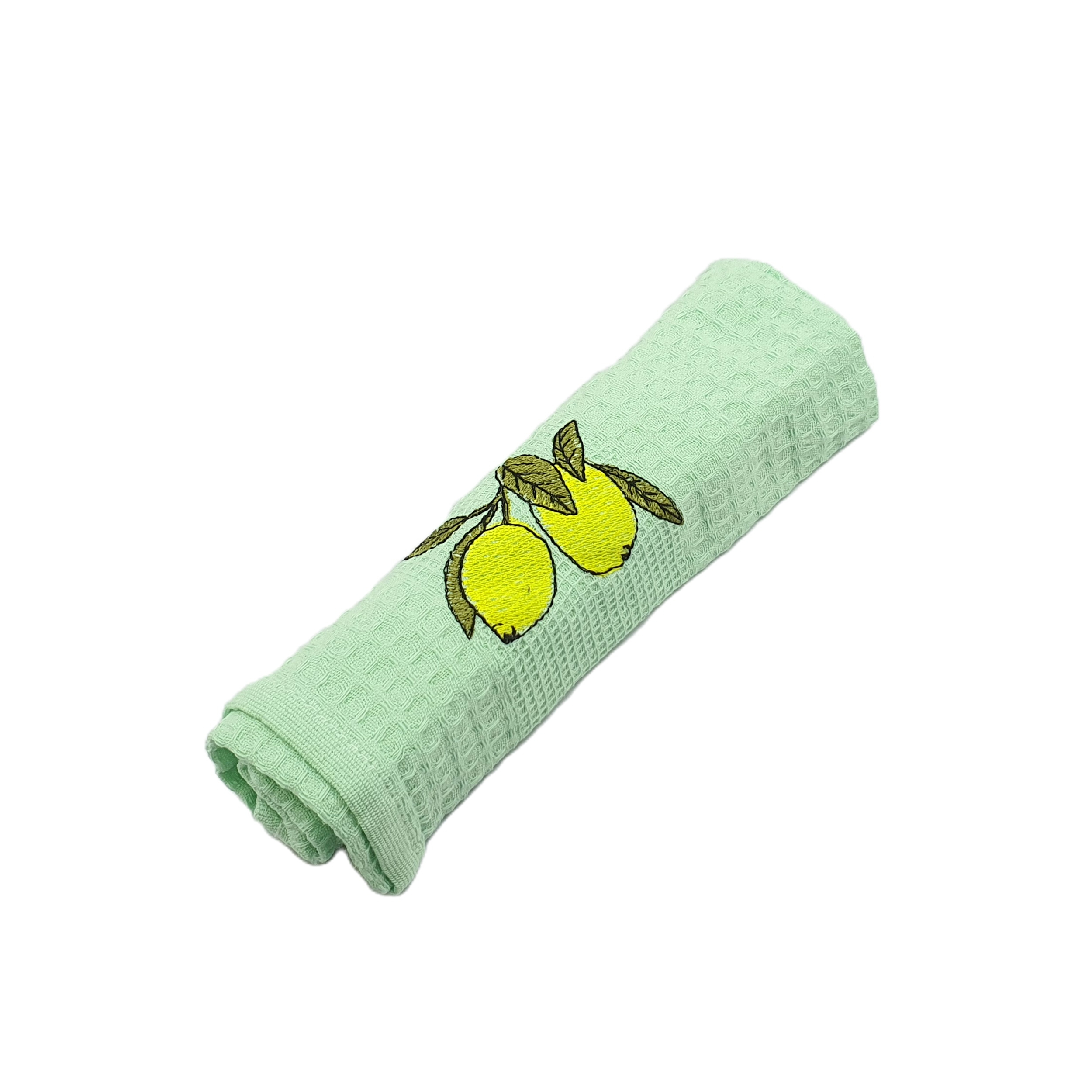 حوله آشپزخانه طرح لیمو کد 5403 سایز 40×60 سانتی متر