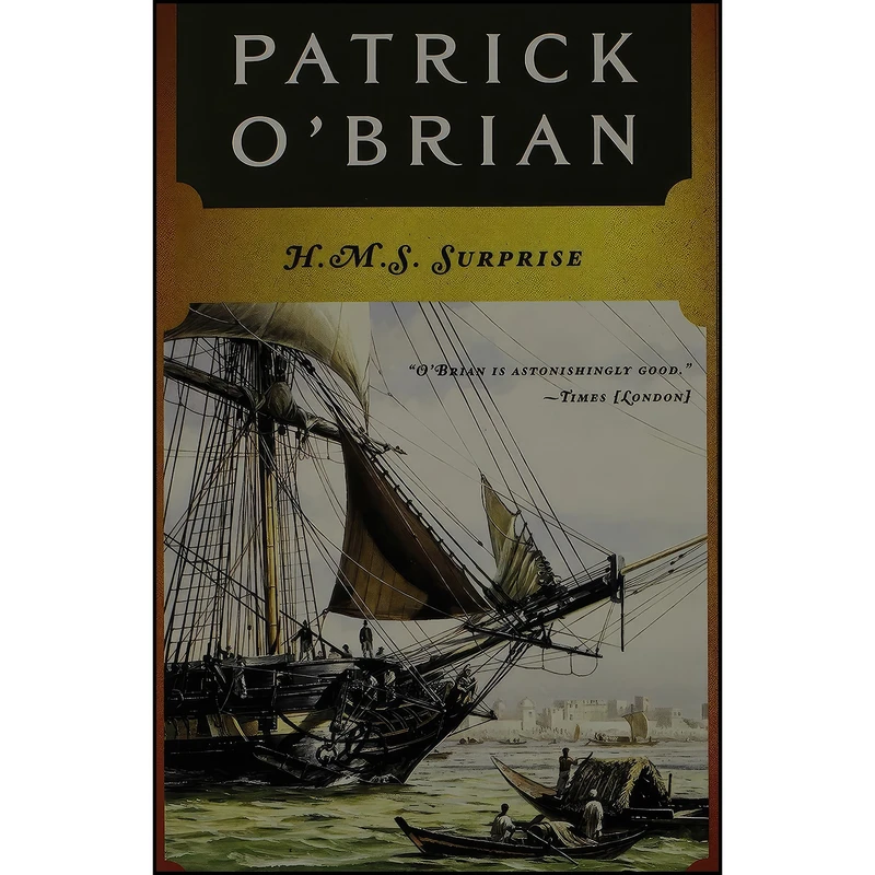 کتاب H. M. S. Surprise اثر Patrick O Brian انتشارات W. W. Norton Company