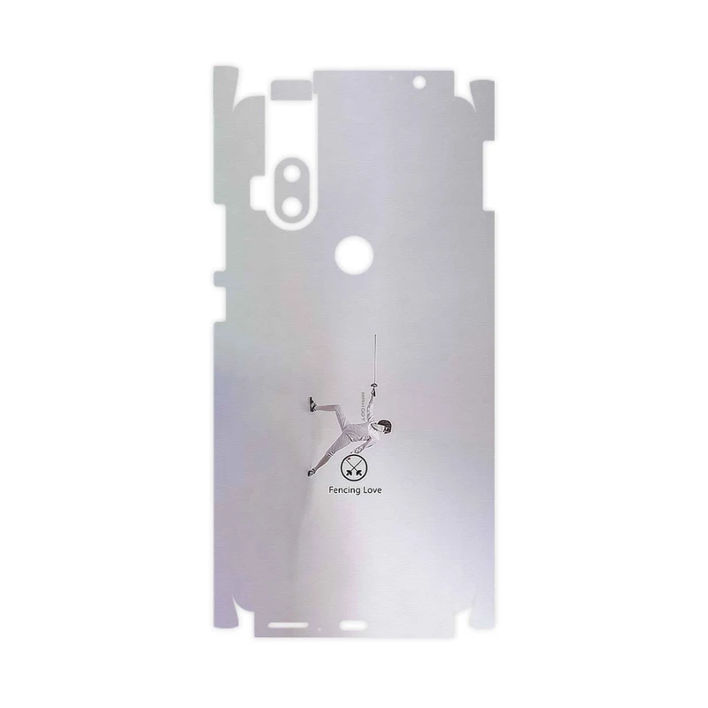 برچسب پوششی ماهوت مدل Fencing-FullSkin مناسب برای گوشی موبایل موتورولا One Hyper