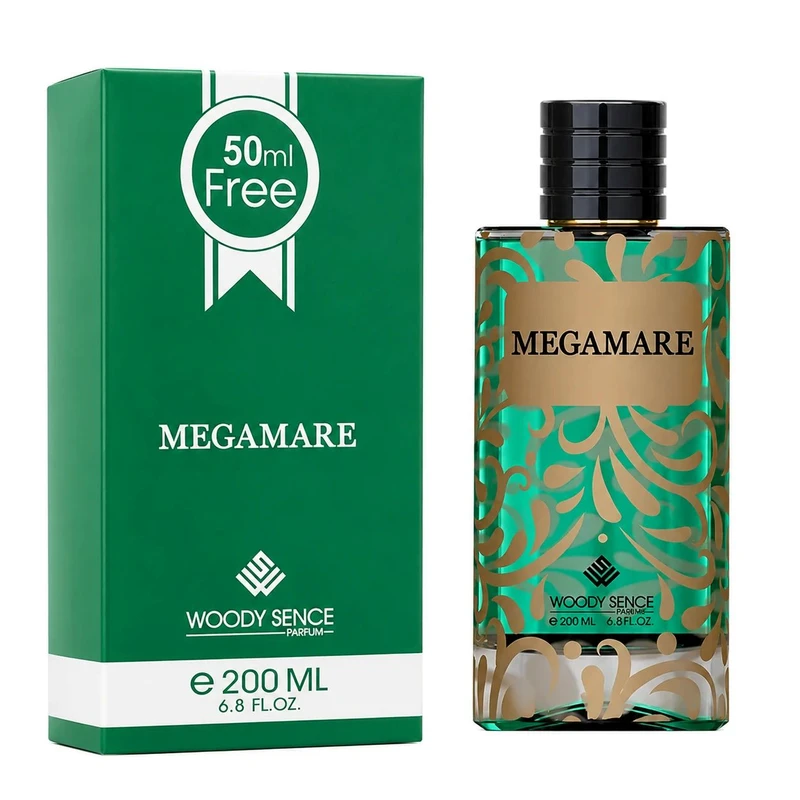 ادوپرفیوم وودی سنس مدل MEGAMARE با رایحه تلخ حجم 200 میلی‌لیتر