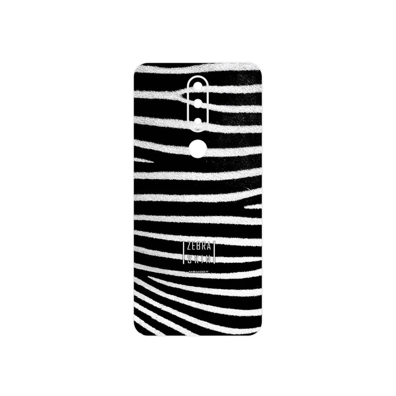 برچسب پوششی ماهوت مدل Zebra Skin مناسب برای گوشی موبایل نوکیا 5.1 Plus
