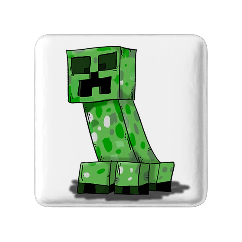 پیکسل خندالو طرح بازی ماینکرافت (Minecraft) مدل مربعی کد 36989