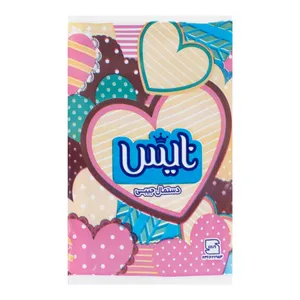 دستمال کاغذی جیبی 10 برگ نایس مدل قلب پارچه ای