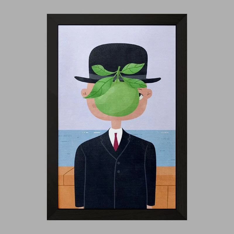 تابلو خندالو مدل پسر انسان  کد 23359