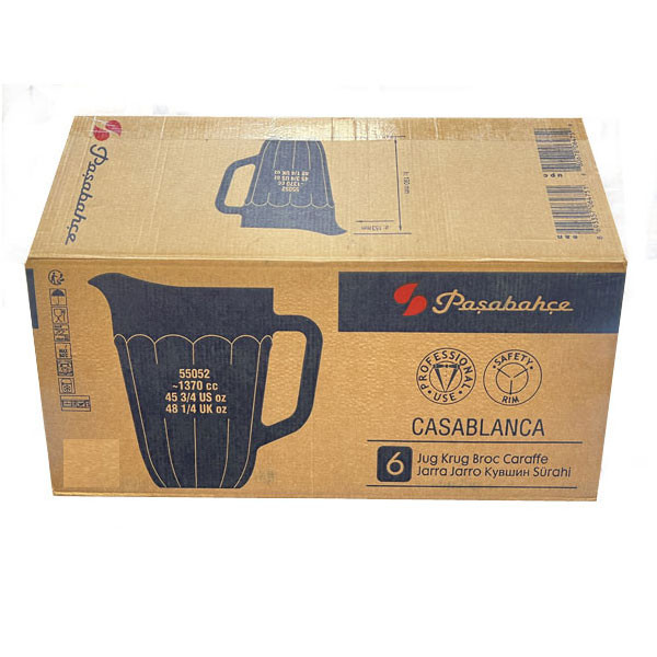 پارچ پاشاباغچه مدل Casablanca دسته دار کد 55052