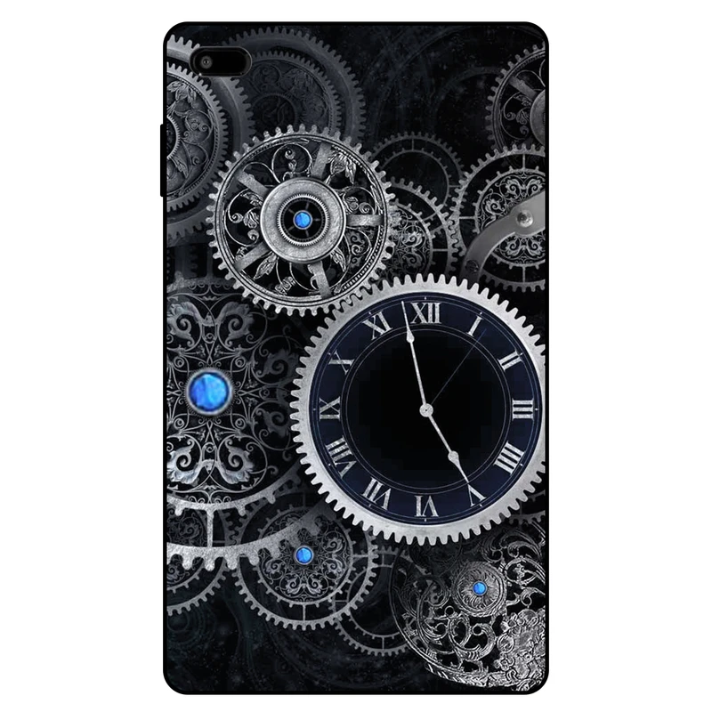 کاور مگافون طرح ساعت مدل 7741 مناسب برای تبلت لنوو Tab E7 / TB-7104i