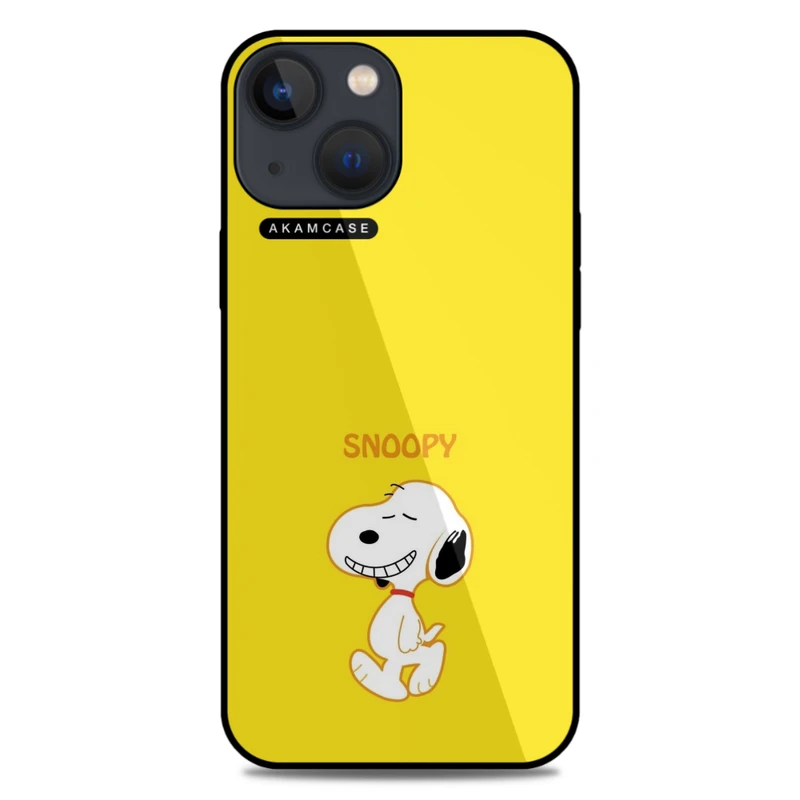 کاور آکام مدل AMC-WA13M-SNOOPY-46 مناسب برای گوشی موبایل اپل iPhone 13 Mini