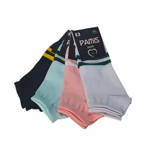 جوراب مدل اسپرت راه راه مانتوم کد 2105 مجموعه 4 عددی