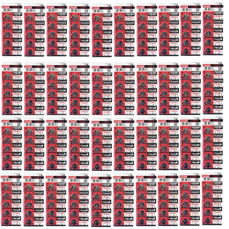 باتری سکه ای مکسل مدل 2032 بسته 200 عددی 