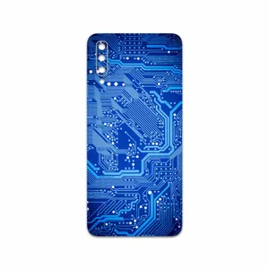 MAHOOT Blue Printed Circuit Board Cover Sticker for Samsung Galaxy A70