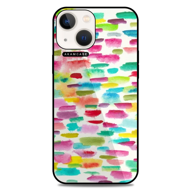کاور آکام مدل AMC-WA13-WATER COLOR-4 مناسب برای گوشی موبایل اپل iPhone 13