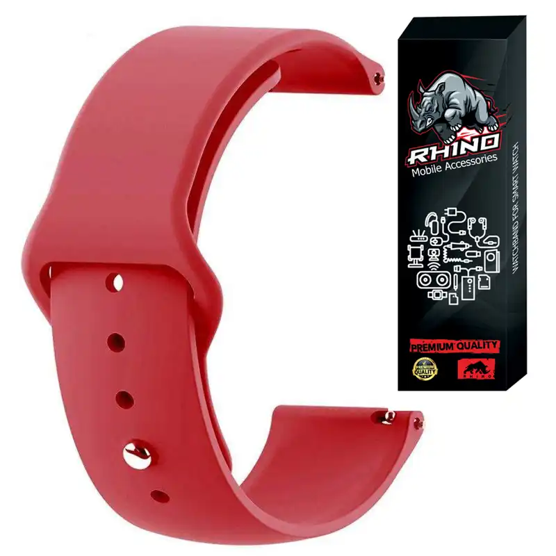 بند راینو مدل Silicon مناسب برای ساعت هوشمند سامسونگ Galaxy Watch 5 40mm / 44mm