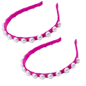 تل مو دخترانه مدل pearl مجموعه 2 عددی