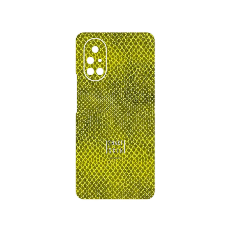 برچسب پوششی ماهوت مدل Yellow Snake Skin مناسب برای گوشی موبایل هوآوی Nova 8