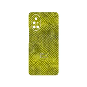 MAHOOT Yellow Snake Skin Cover Sticker for Huawei Nova 8