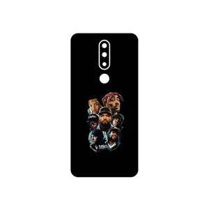 MAHOOT Great Rappers Digital Art Cover Sticker for Nokia 5.1 Plus