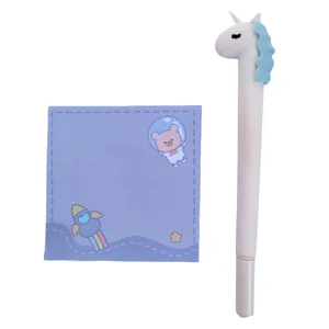 روان نویس مدل یونیکورن 2 به همراه کاغذ چسب دار