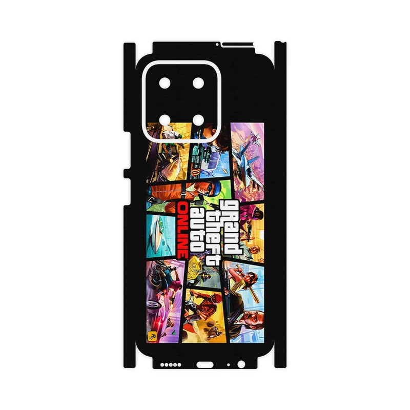 برچسب پوششی ماهوت مدل GTA Online Game Series-FullSkin مناسب برای گوشی موبایل آنر X5b Plus