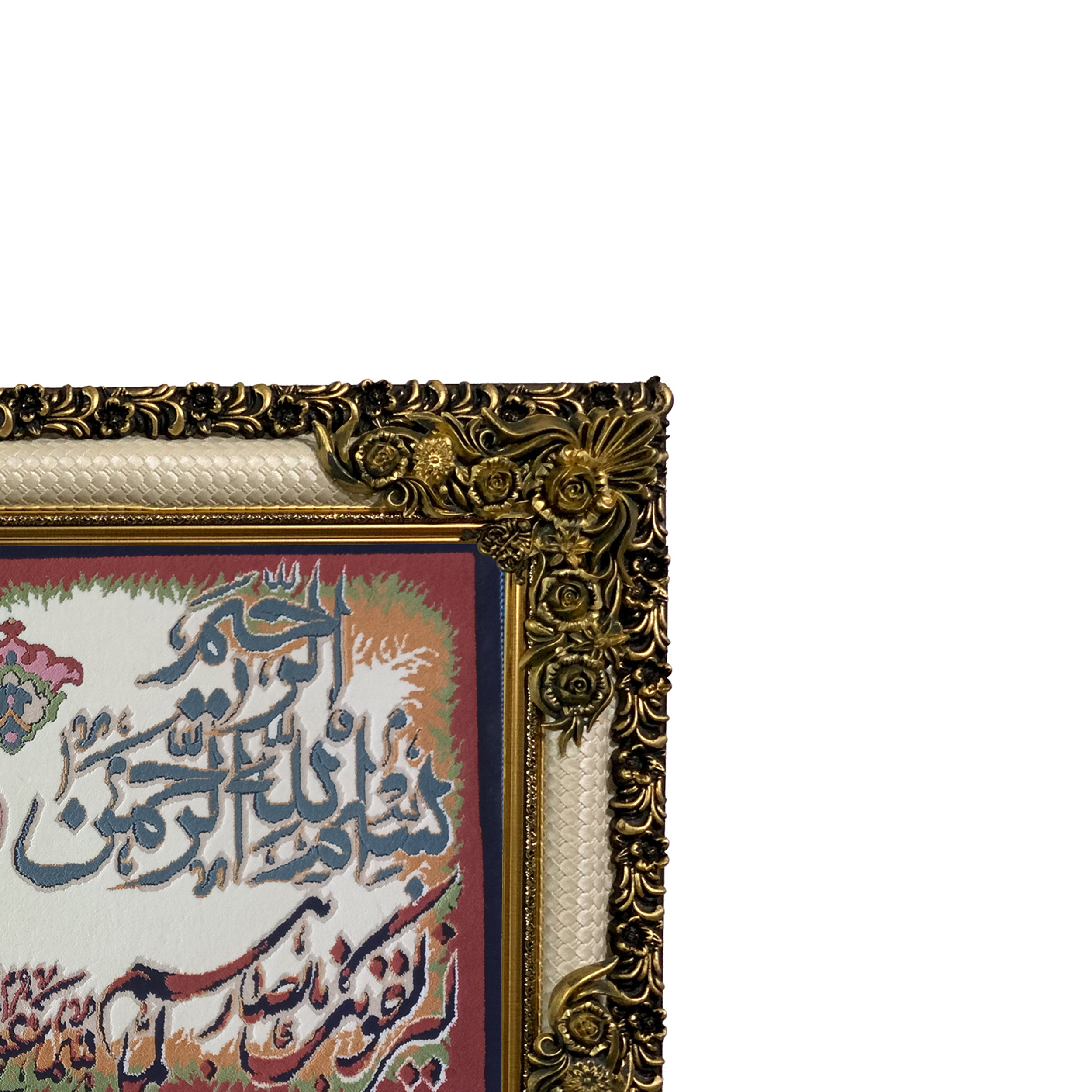 تابلو فرش ماشینی طرح دستبافت مدل وان یکاد کد 7797