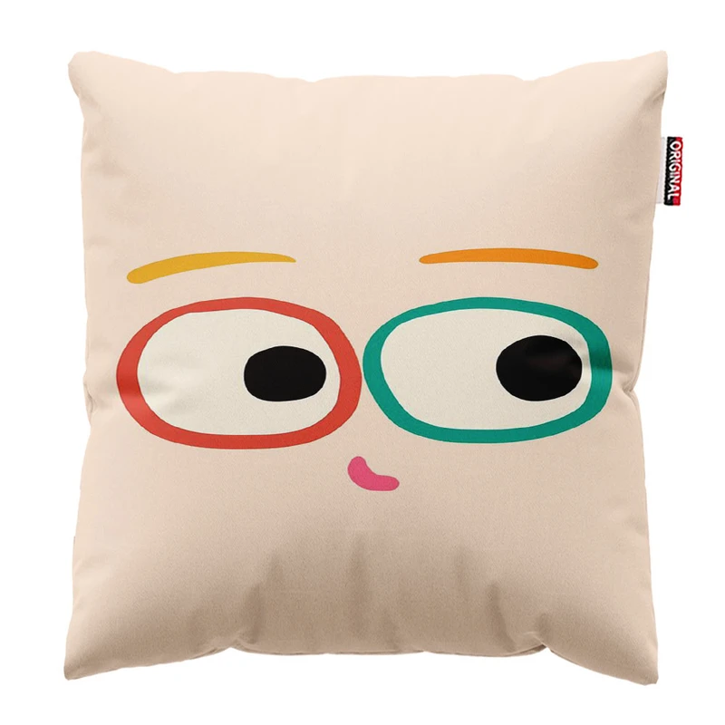 کوسن پاد آفرین مدل چشم کد 1003سایز 30*30 سانتی متر