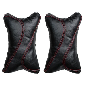 پشت گردنی صندلی خودرو مدل  Leather کد 02 مناسب برای پراید صبا بسته دو عددی