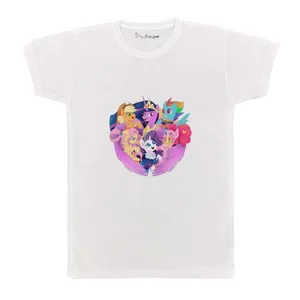 تی شرت بچگانه پرمانه طرح پونی کد pmt.4664