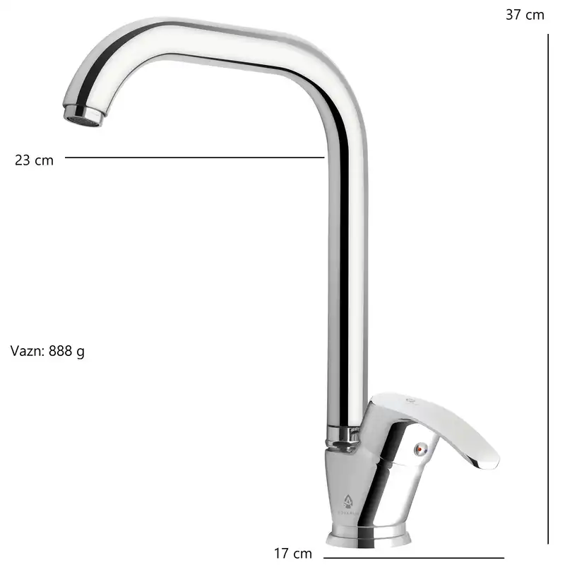 شیر آشپزخانه آکوا ریس مدل ربکا