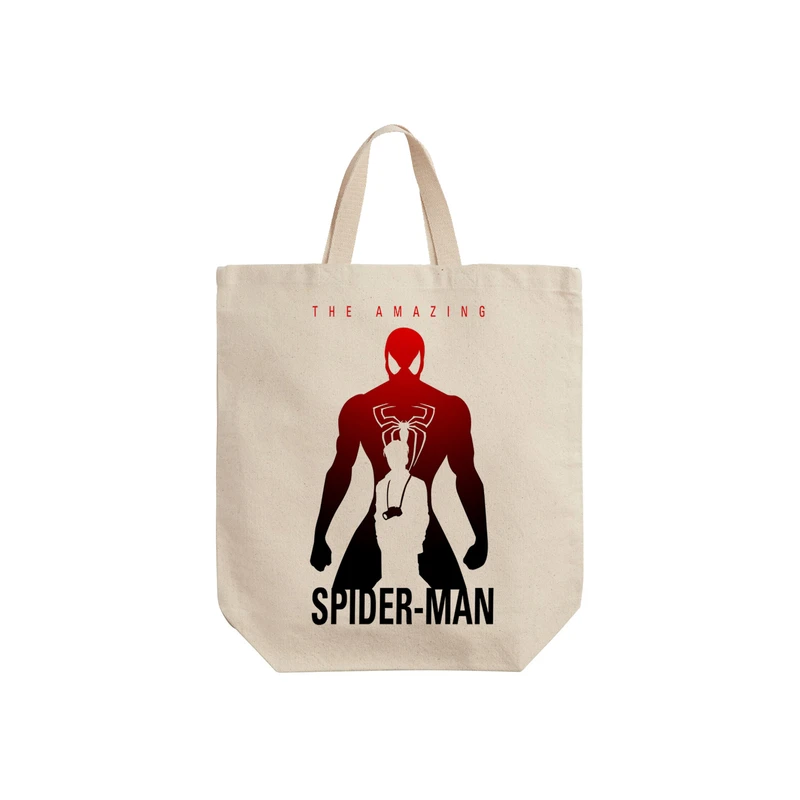 ساک خرید ترمه طراحان ایده مدل Spider man کد cfp1365 - S