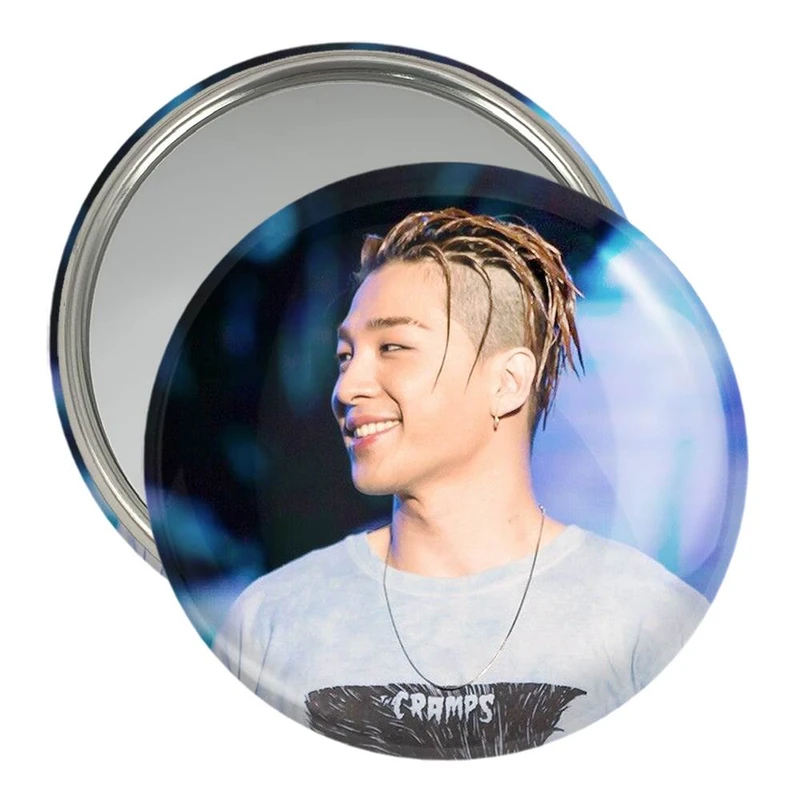 آینه جیبی خندالو مدل ته یانگ گروه بیگ بنگ BIGBANG  کد 12560