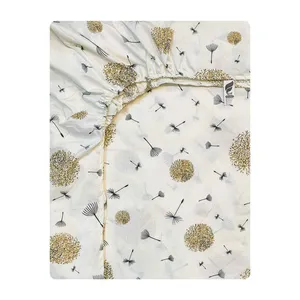 ملحفه آدنو مدل Dandelion کد CH141 یک نفره سایز 90x200 سانتی متر