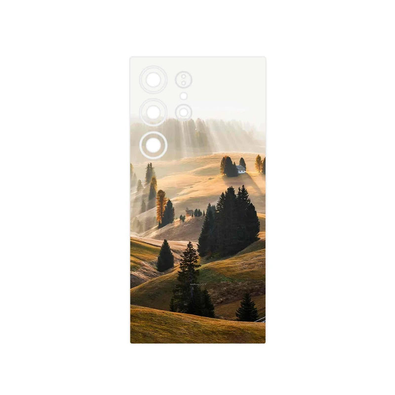 برچسب پوششی ماهوت مدل Foggy Plain مناسب برای گوشی موبایل سامسونگ Galaxy S24 Ultra