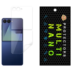Multi Nano X-F1T Model Nano Hydrogel Clear Back Protector Suitable For Samsung Galaxy Z Flip 7 Mobile Phone