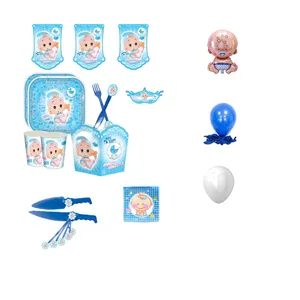 مجموعه 85 عددی تم تولد مدل بی بی طرح پسرانه 