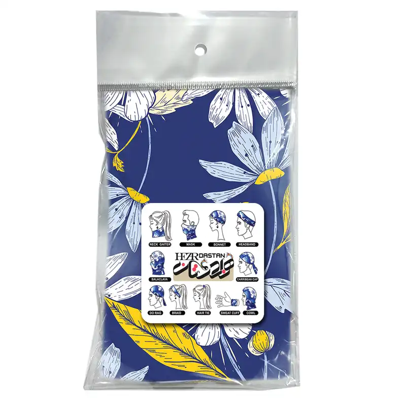 دستمال سر و گردن هزاردستان مدل DB56