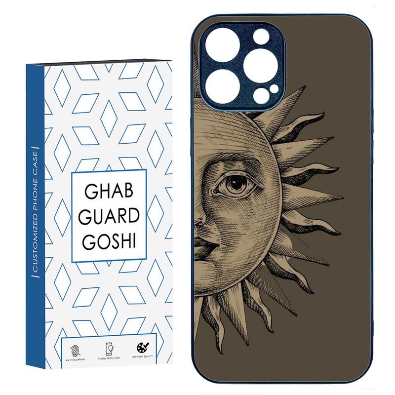 کاور قاب گارد گوشی طرح خورشید کد TPU-191 مناسب برای گوشی موبایل اپل IPHONE 15 PRO MAX