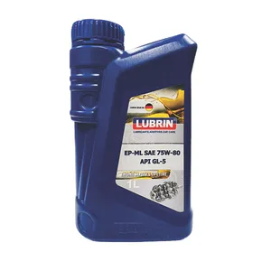 روغن دنده خودرو لوبرین مدل SAE 75W-80 GL5 حجم 1 لیتر