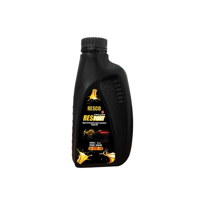 روغن موتور سیکلت نیمه سنتتیک رسکو مدل SL 10W-40 حجم 1 لیتر