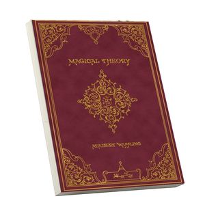 دفتر 50 برگ مستر گرین مدل هری پاتر طرح کتاب درسی تئوری جادو