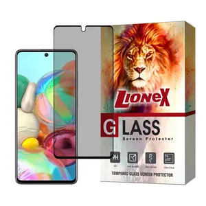 Lionex PRIVFULLL Screen Protector For Samsung Galaxy A71 4G / A71 5G / A72 / A73 5G / M54 5G / F54 5G / M53 / M52 5G / M51 / M62 / F62