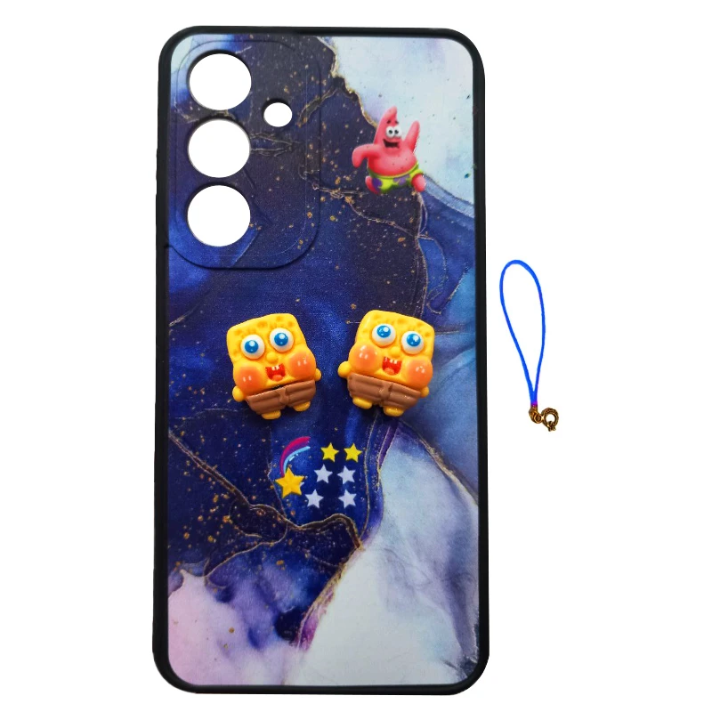 کاور ایکس قاب کد kitty-s24fe مناسب برای گوشی موبایل سامسونگ Galaxy s24 fe به همراه آویز