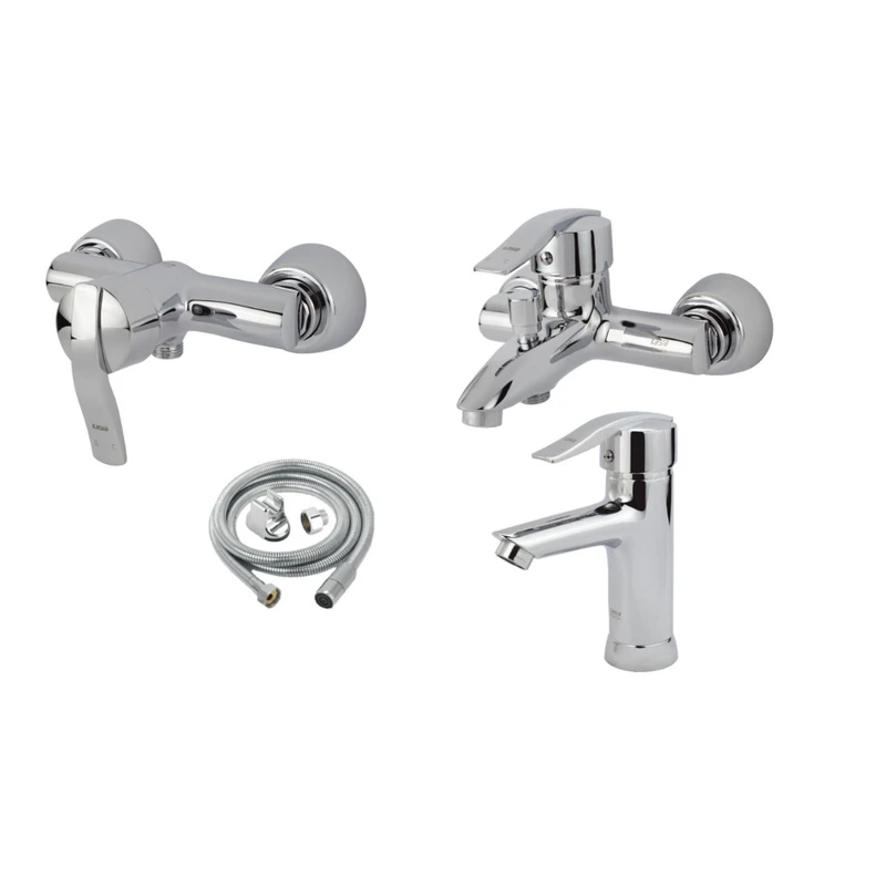 ست شیرآلات کسری مدل الوند مجموعه 4 عددی