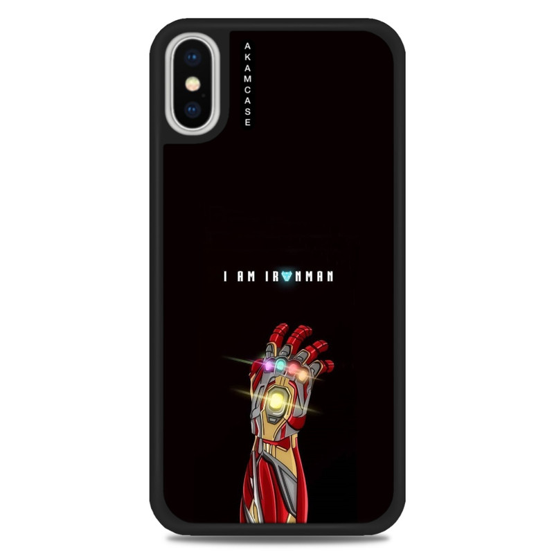 کاور آکام مدل AMC-WAX-IRON MAN10 مناسب برای گوشی موبایل اپل iPhone X/Xs