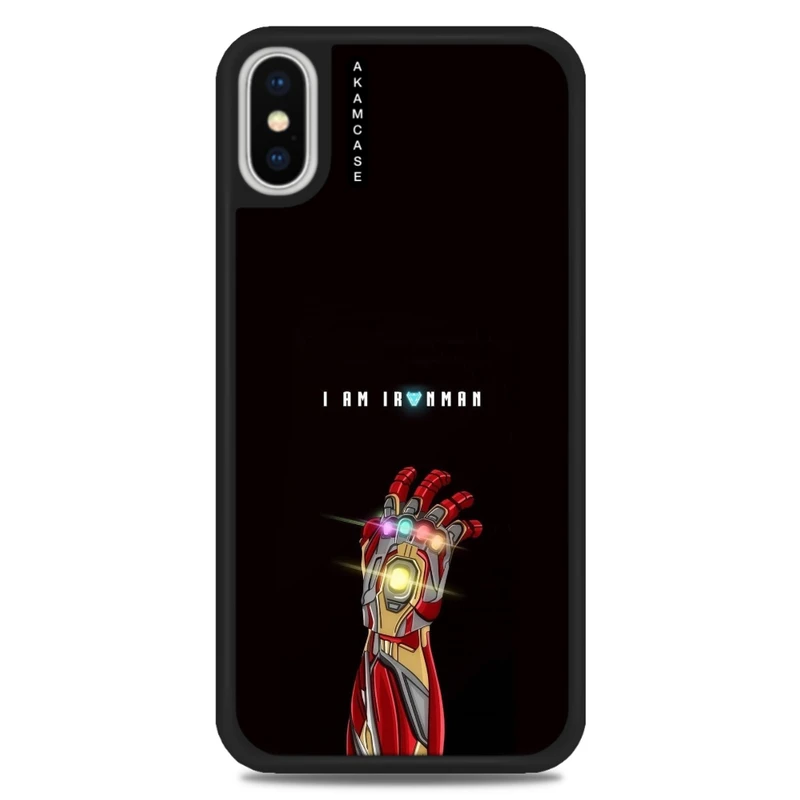 کاور آکام مدل AMC-WAXSM-IRON MAN10 مناسب برای گوشی موبایل اپل iPhone Xs Max