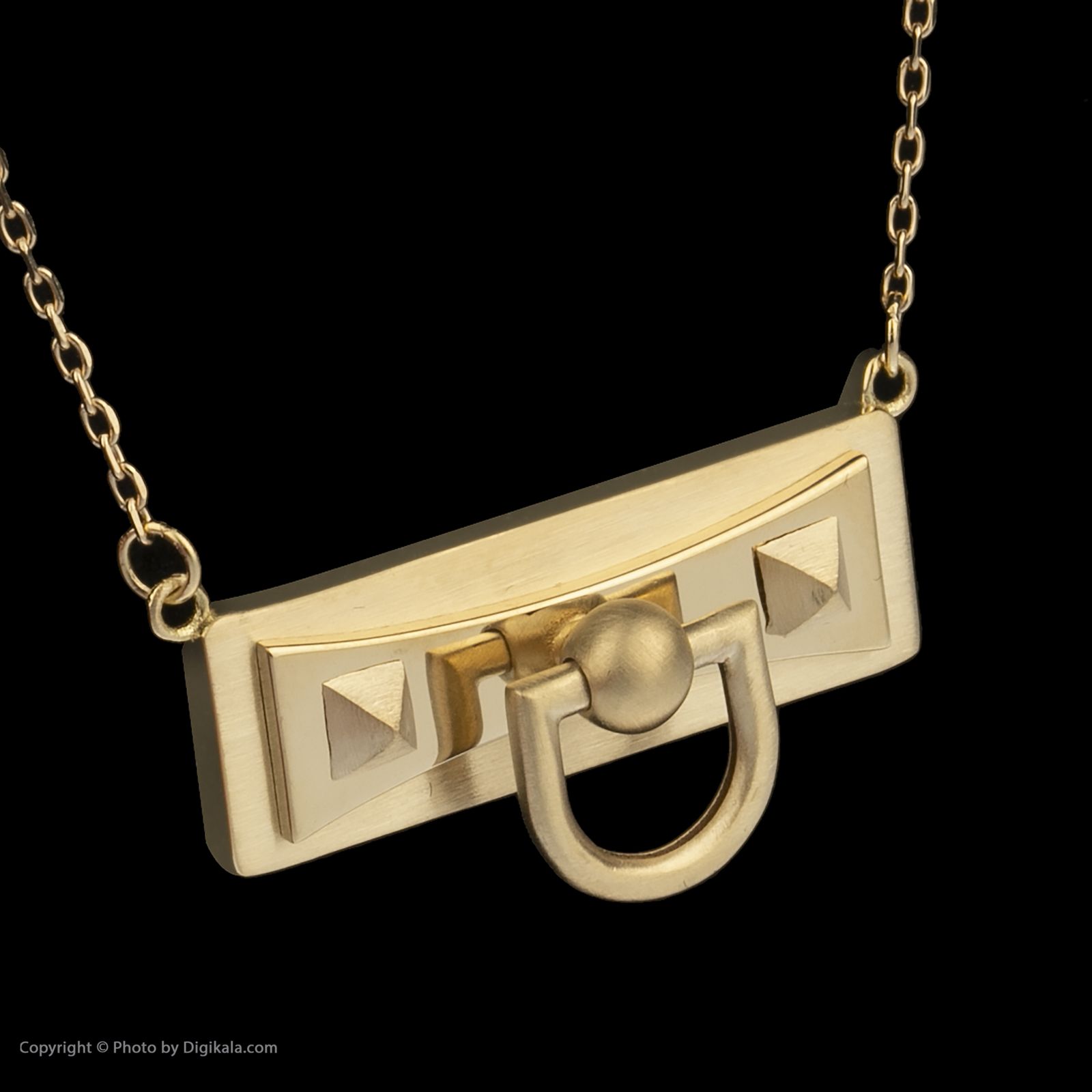 گردنبند طلا 18 عیار زنانه مایا ماهک مدل MM1285 طرح قفل تیفانی -  - 2