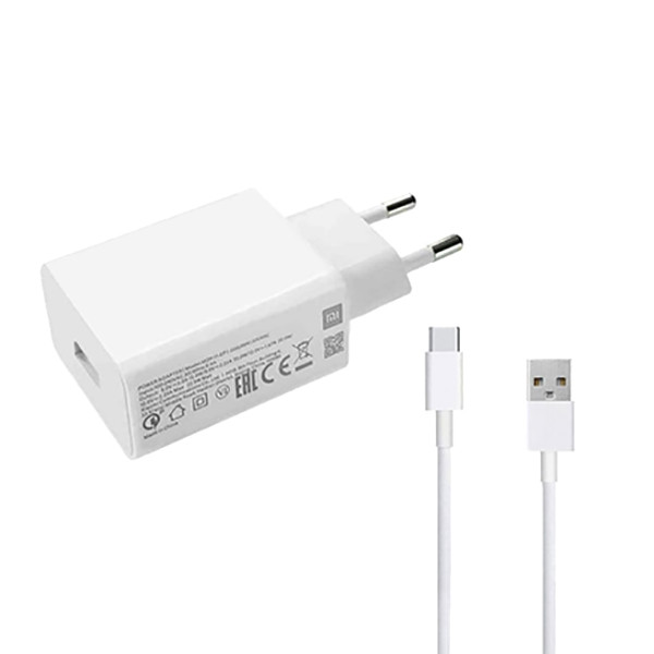  شارژر دیواری  مدل MDY-11-EP به همراه کابل تبدیل USB-C 